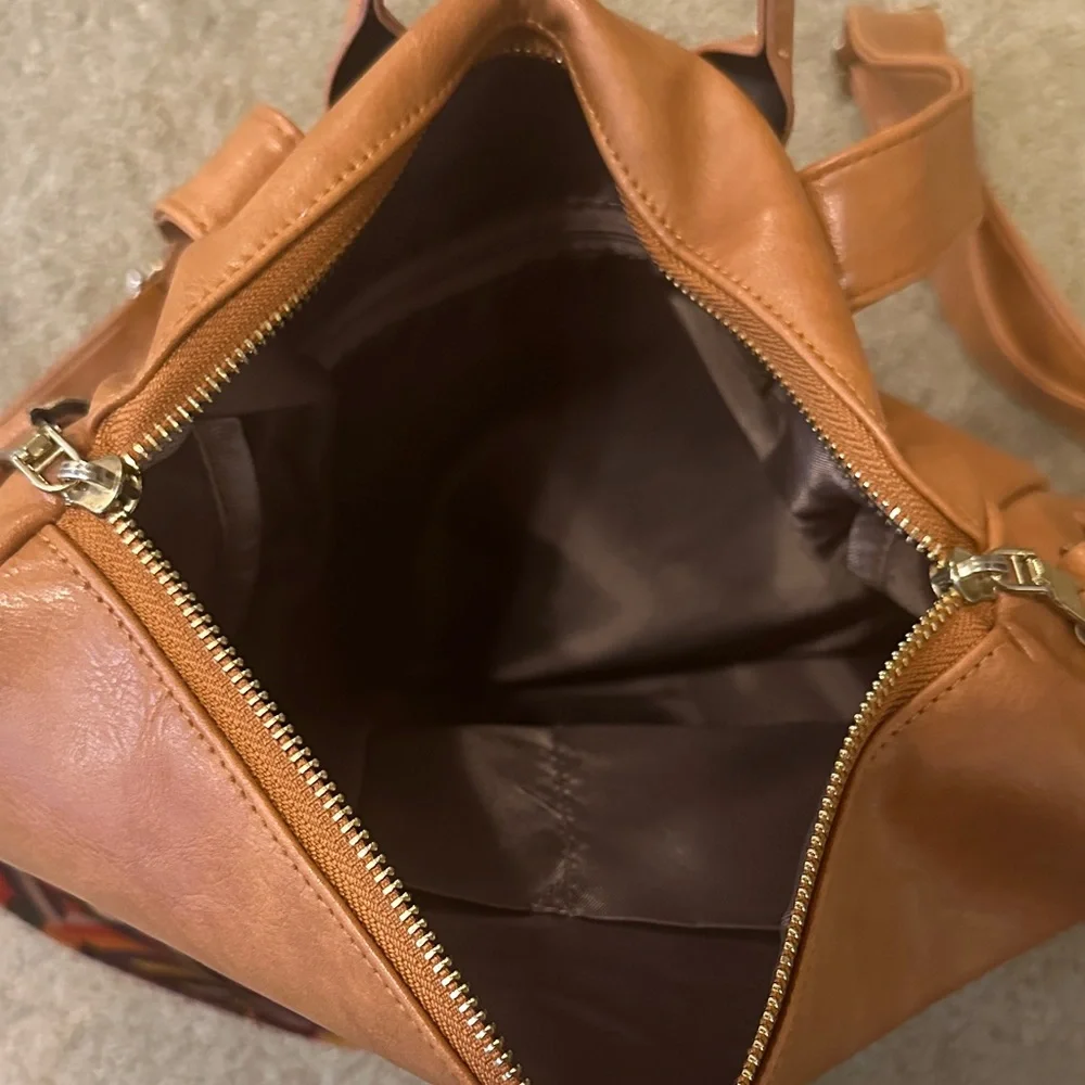 Tan Backpack - Picture 3 of 4